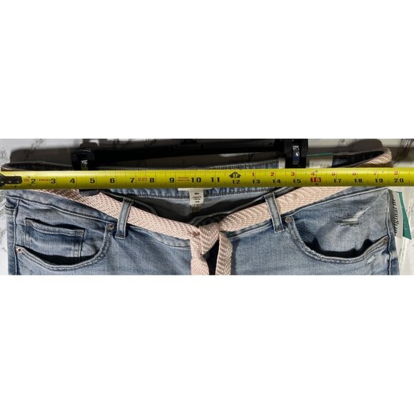 M Jeans by Maurices Womens Mid Rise 21" Straight Crop Jeans Size 20W OriginalFit - Picture 3 of 5